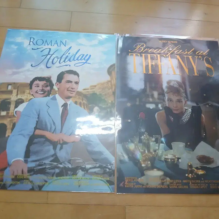 [SOLD OUT] 2종 일괄)로마의 휴일+티파니에서 아침을 시네아카이브 포스터