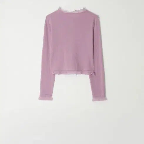 [BUNJANG] Atelier Edition Cashmere Frill Cardigan / 아뜰리에에디션,러브디자인컴퍼니,캐시미어 프릴 가디건,차정원가디건