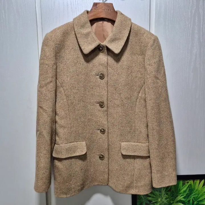 [BUNJANG] Vintage Brown Tweed Skirt Set / (세일)JPN빈티지. 브라운 트위드 스커트 세트