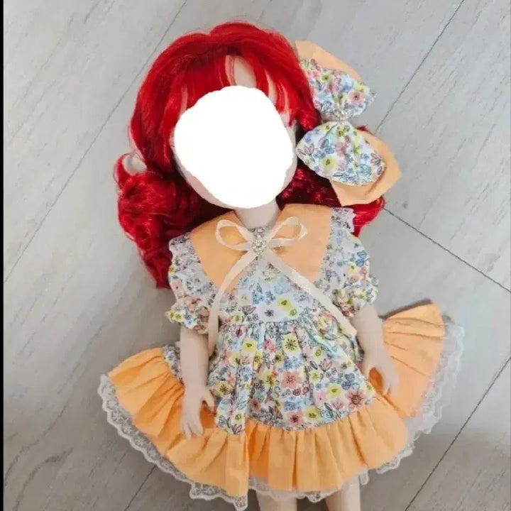 [BUNJANG] Disney Baby Doll Rapunzel Dress / 디즈니베이비돌 라푼젤 의상, 베이비돌 옷