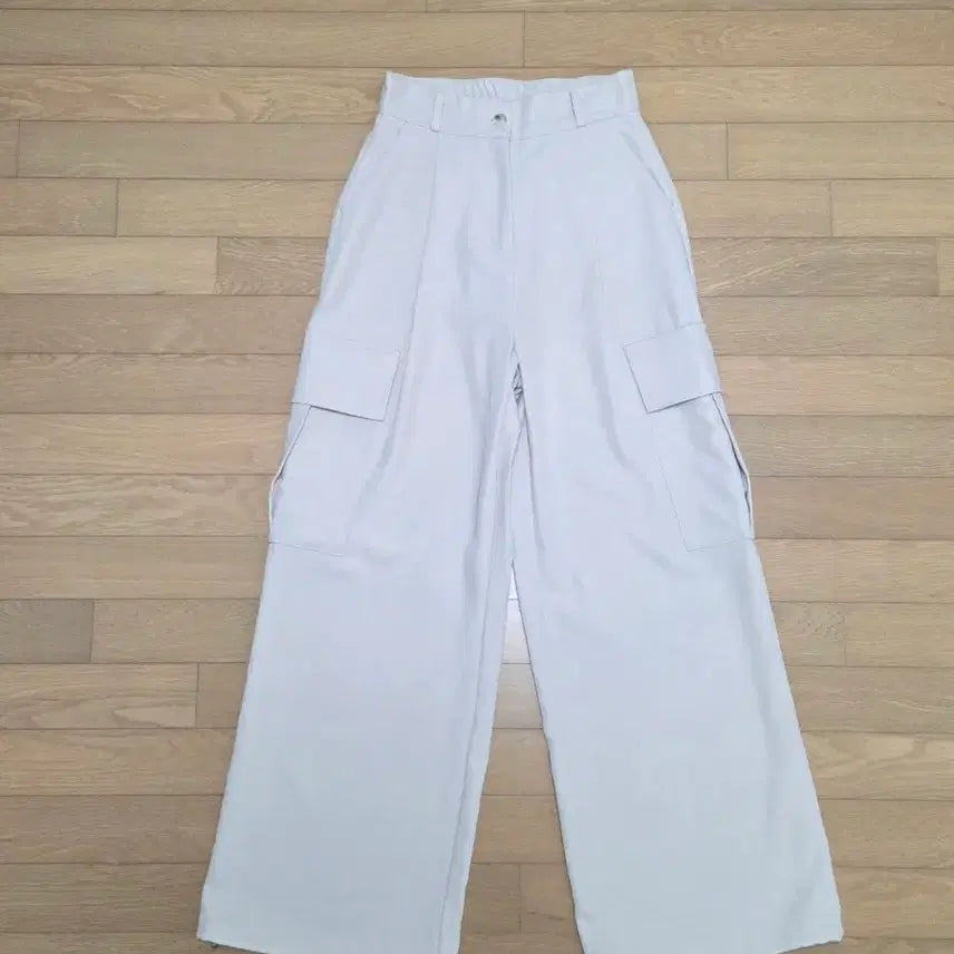 [BUNJANG] Beige Trousers M Size / 연베이지색상 바지M사이즈
