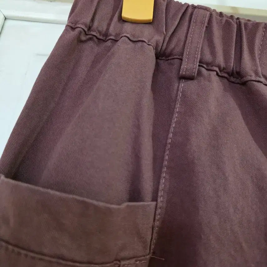 [BUNJANG] Spring Premium Bending Cotton Wide Baggy Pants (Size 77) / 봄  고급스런운  밴딩 면  와이드  베기통바지  77사이즈