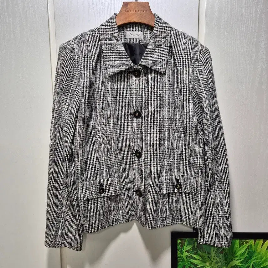 [BUNJANG] Inattic Vintage Check Tweed Skirt Set / (세일)JPN빈티지.Inattic 체크 스커트 트위드 세트