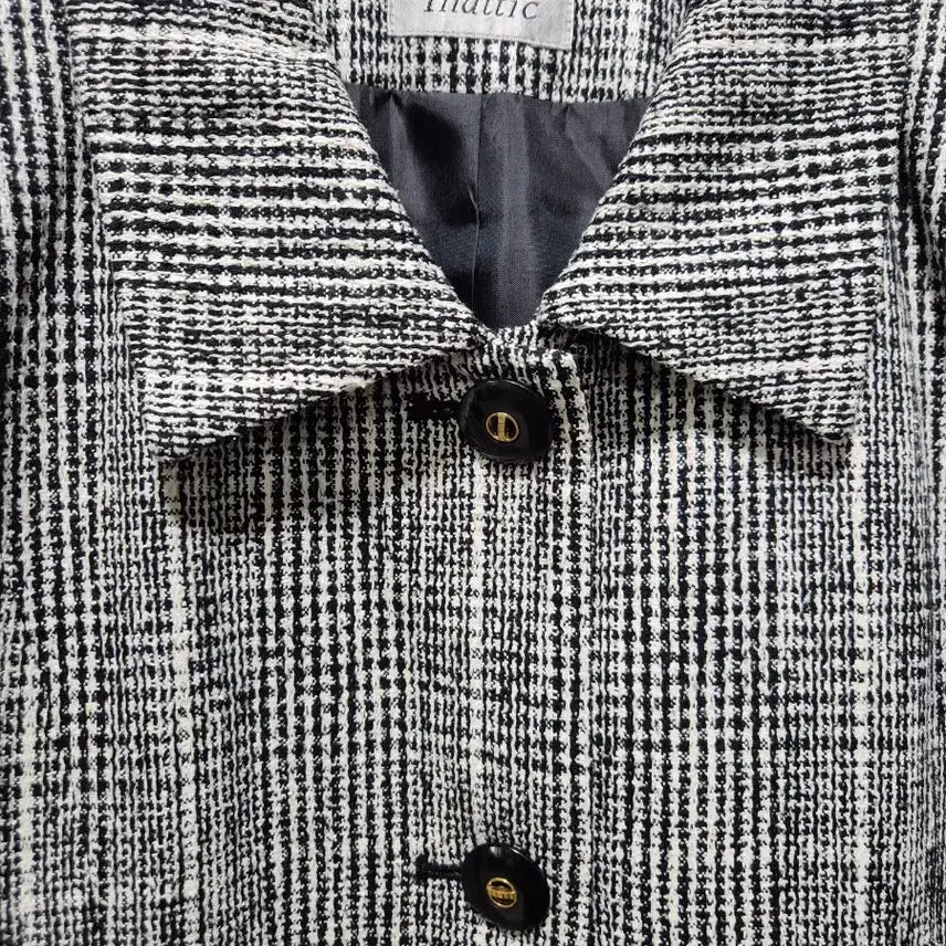 [BUNJANG] Inattic Vintage Check Tweed Skirt Set / (세일)JPN빈티지.Inattic 체크 스커트 트위드 세트