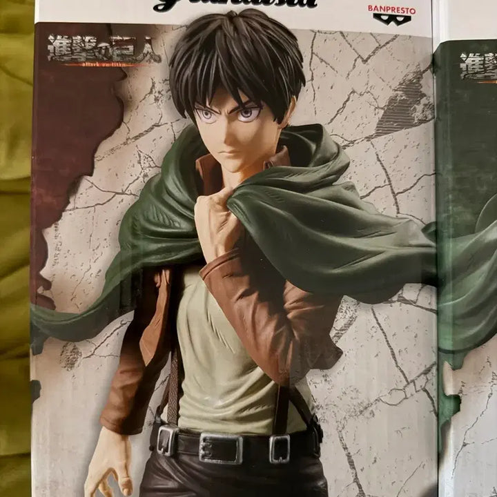 [BUNJANG] Banpresto Eren Yeager Grandista Figure (Sealed) / 반프레스토 진격의 거인 에렌 예거 그란디스타(미개봉)