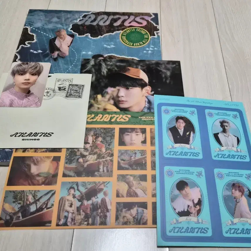 [SOLD OUT] 샤이니 아틀란티스 앨범+태민포카