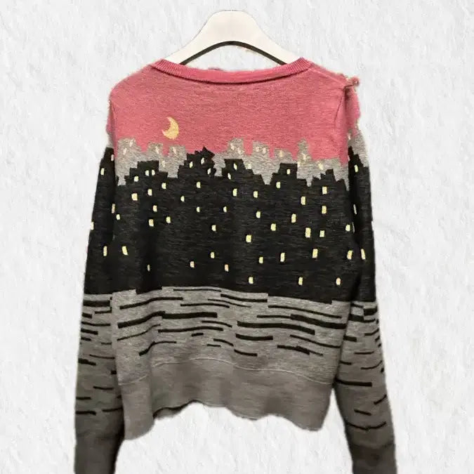 [BUNJANG] Hysteric Glamour Puck Bear Knit / (유일매물) 히스테릭글래머 퍽베어 얇은 니트