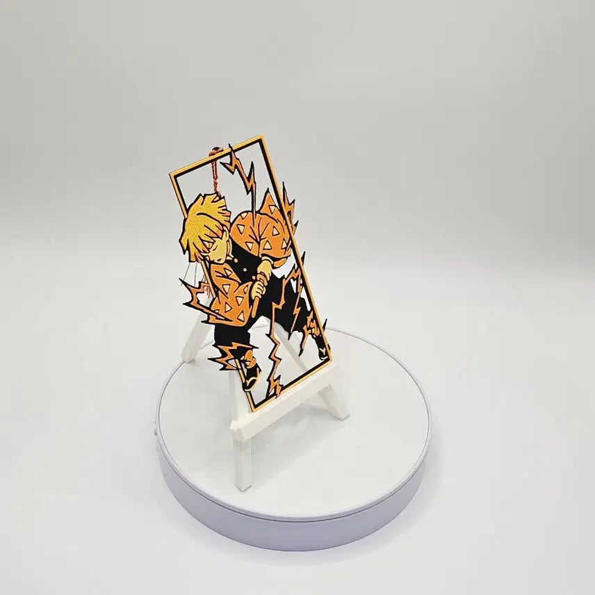 [SOLD OUT] [3D 메모리 아트] 귀멸의 칼날 아가츠마 젠이츠 책갈피