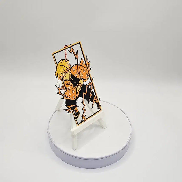[SOLD OUT] [3D 메모리 아트] 귀멸의 칼날 아가츠마 젠이츠 책갈피