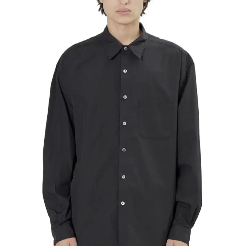 [BUNJANG] BROWN YARD Black Shirt (Size 2) / BROWN YARD 블랙 셔츠 2사이즈
