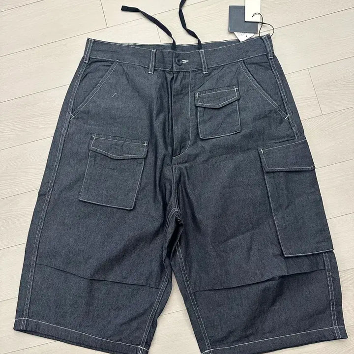 [BUNJANG] GU Engineered Garments Utility Shorts Blue XL / 26SS GU X 엔지니어드가먼츠 유틸리티쇼츠 새제품