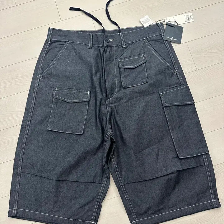 [BUNJANG] GU Engineered Garments Utility Shorts Blue XL / 26SS GU X 엔지니어드가먼츠 유틸리티쇼츠 새제품