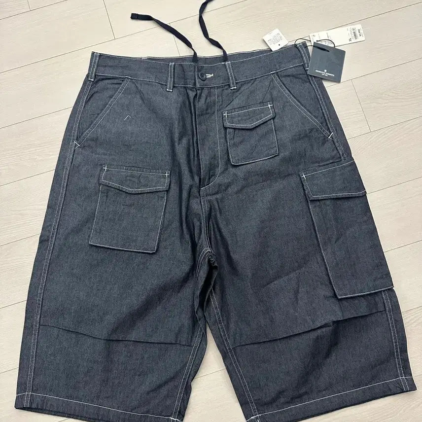 [BUNJANG] GU Engineered Garments Utility Shorts Blue XL / 26SS GU X 엔지니어드가먼츠 유틸리티쇼츠 새제품