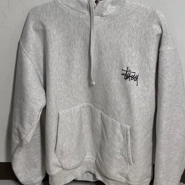 [BUNJANG] Stussy Grey Hoodie / 스투시 후드티 회색