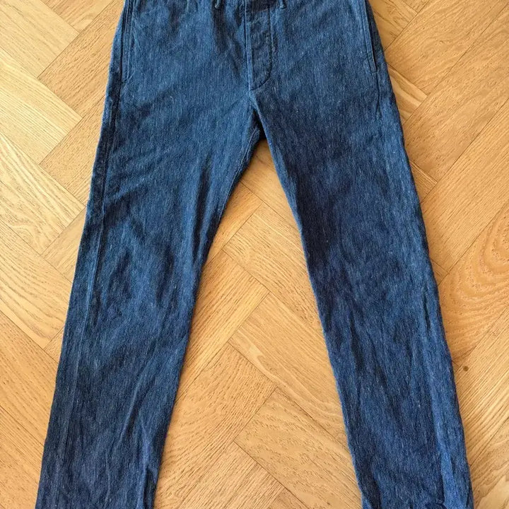 [SOLD OUT] RRL 더블알엘 인디고 블루 와바시 오피서 팬츠 32