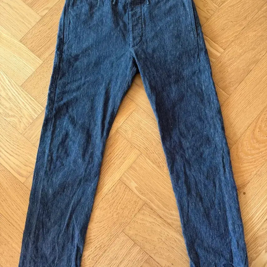 [SOLD OUT] RRL 더블알엘 인디고 블루 와바시 오피서 팬츠 32