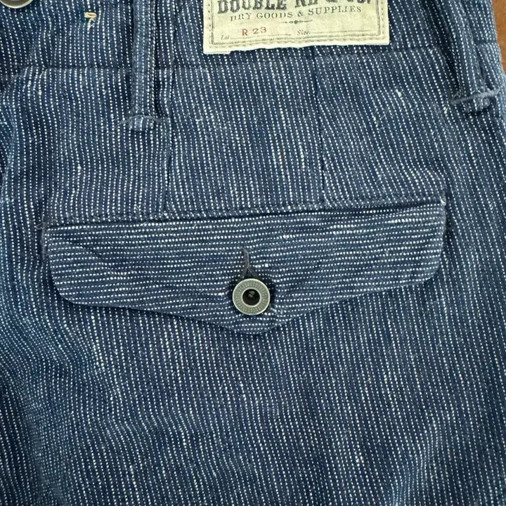 [SOLD OUT] RRL 더블알엘 인디고 블루 와바시 오피서 팬츠 32