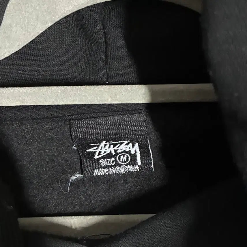 [BUNJANG] Stussy Hoodie Black / 스투시 후드 블랙