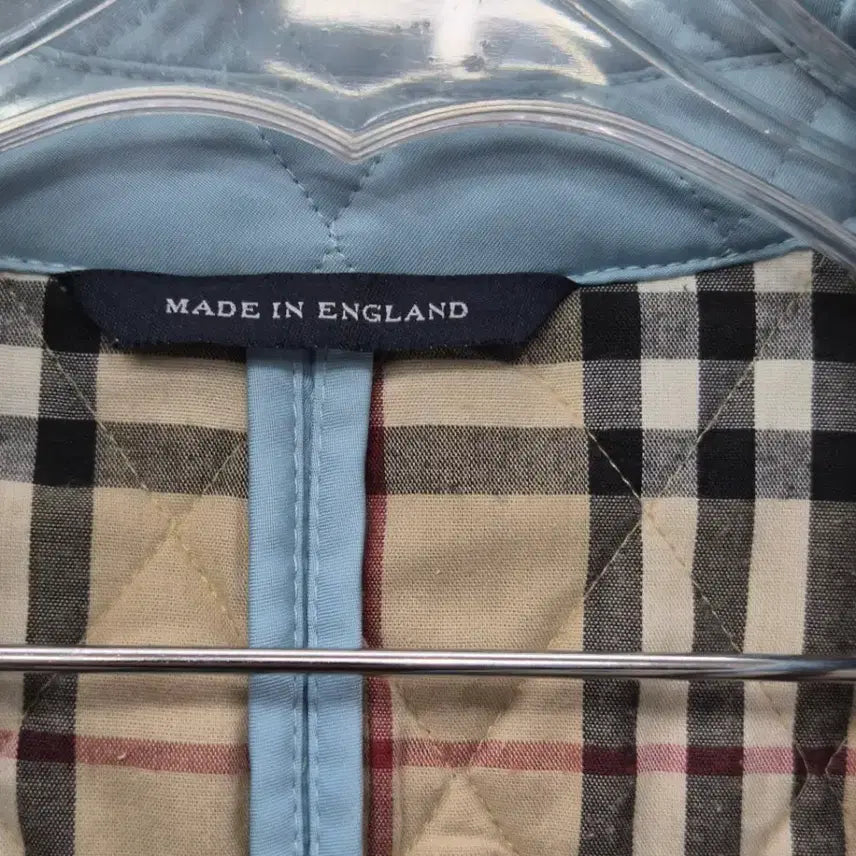 [BUNJANG] Burberry Quilted Jacket Light Blue / 버버리 퀼팅 자켓 라이트 블루