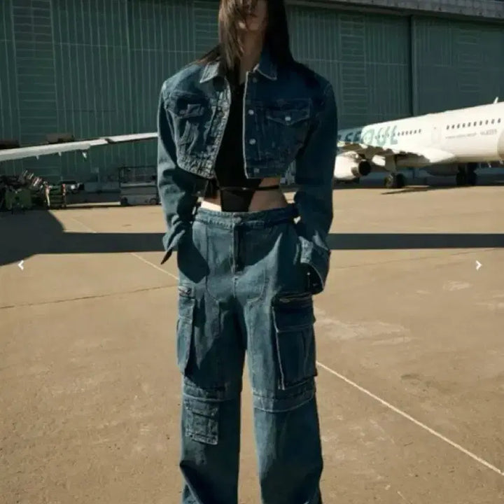 [BUNJANG] Juun.J 22FW Cropped Padded Denim Jacket / Juun.J 준지 22fw 크롭 데님자켓