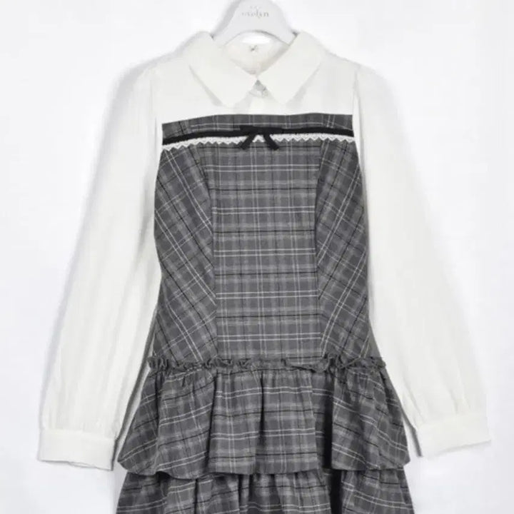 [SOLD OUT] 에블린 evelyn 티어드 미니 원피스 일브 양산형 걸리