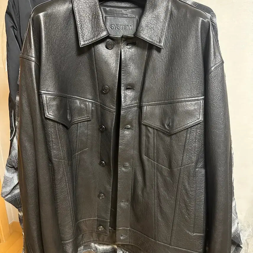 [BUNJANG] System Homme 25FW Lambskin Trucker Jacket / [105] 시스템옴므 25fw 양가죽 트러커 자켓