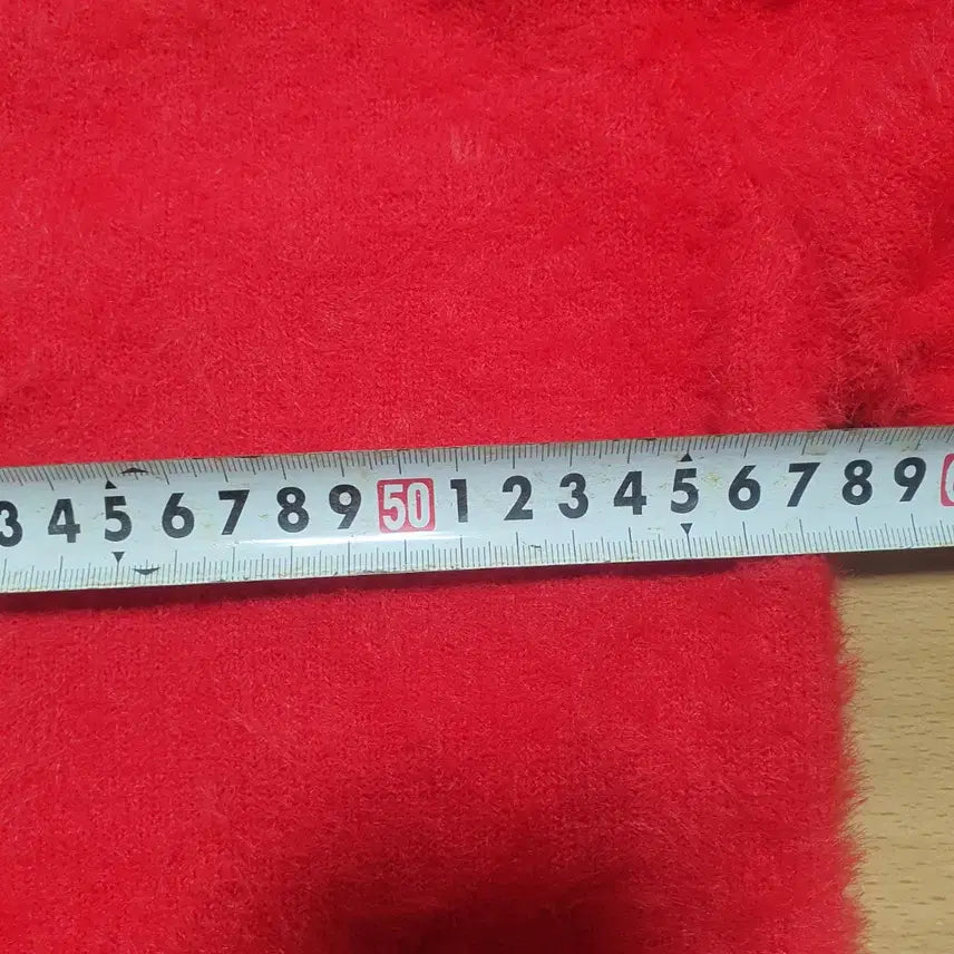 [BUNJANG] DCE Red Brushed Cardigan / D.C.E 레드 브러쉬 가디건 새상품