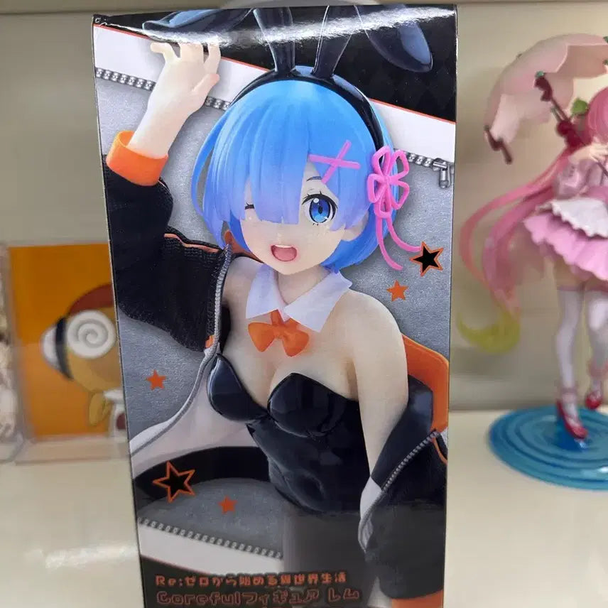 [BUNJANG] Re:Zero Rem Bunny Girl Jumper Black Figure (Sealed) / [미개봉] [현물] Re:제로 리제로 렘 바니걸 점퍼 블랙 피규어