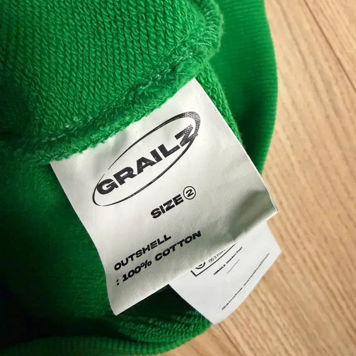 [BUNJANG] Grails Hoodie Green/Blue / [2]그레일즈 후드 그린