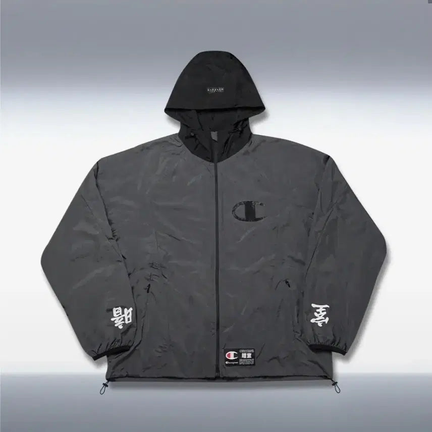 [SOLD OUT] 챔피온 x 다크룸 시어 윈드브레이커 자켓 XL