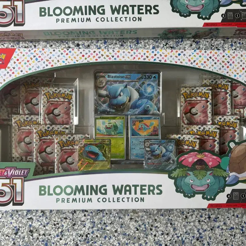 [BUNJANG] Pokemon North America Blooming Waters Premium Collection / 포켓몬 북미 Blooming Waters 프리미엄 컬렉션