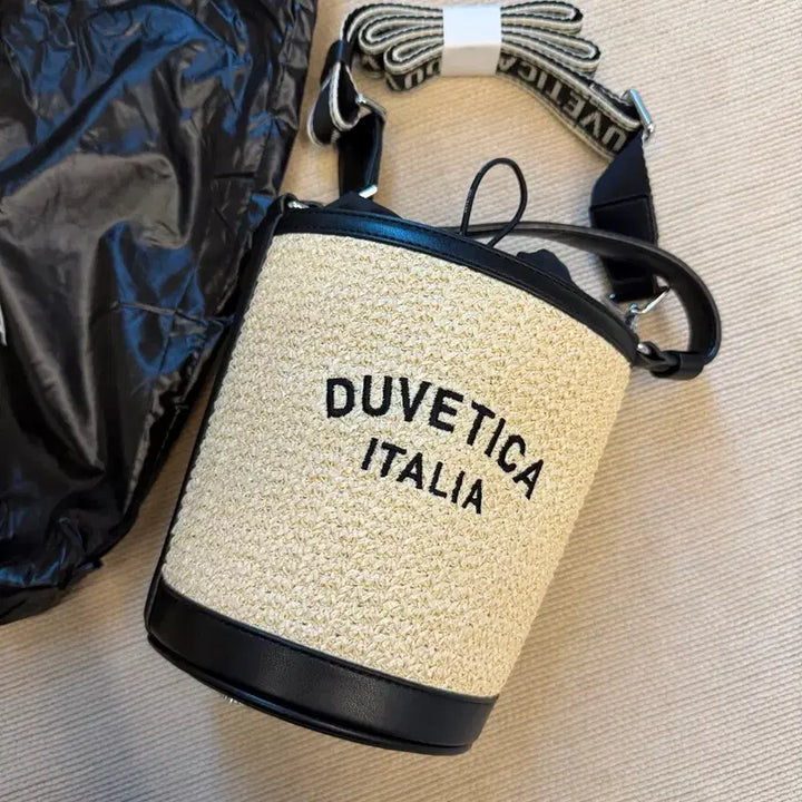 [BUNJANG] Duvetica Rafia Crossbody Bag / 새상품) 듀베티카 라피아백