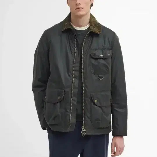 [BUNJANG] Barbour Angler Jacket - Sage Green (L) / 새상품 바버 앵글러 자켓 L사이즈 세이지그린