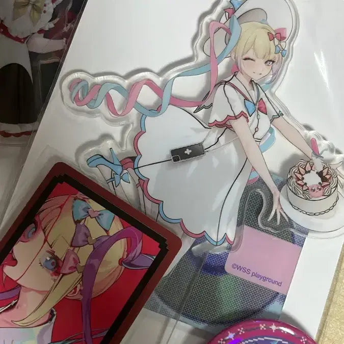 [BUNJANG] Nidy Girl Cafe Maid Acrylic Stand / 니디걸 카페 메이드 아크릴 스탠드 초텐