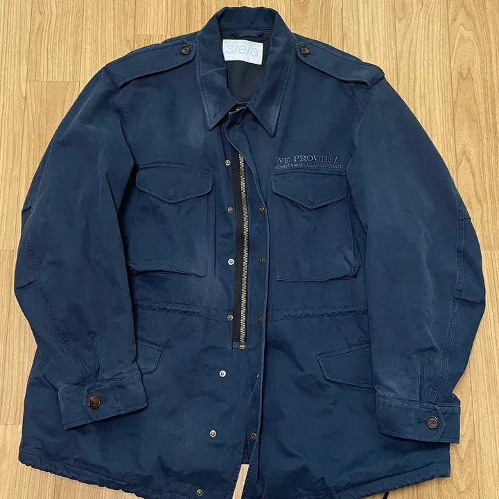 [BUNJANG] SEO Washed Cotton Field Jacket Navy / [에스이오] WASHED COTTON FIELD JACKET NAVY