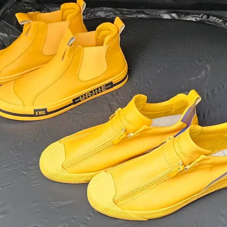 [BUNJANG] Synthetic Leather Sneakers (260-265mm) Set of 2 / 합성피혁 스니커즈 (260~265mm)  2세트
