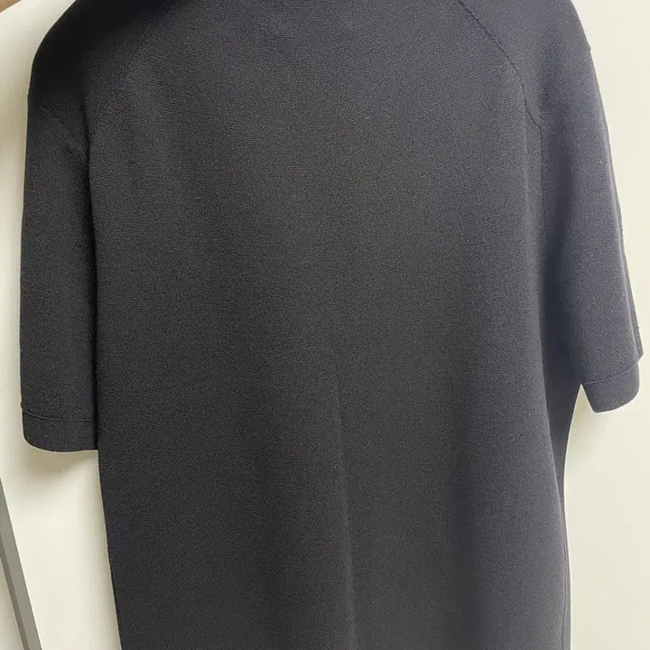 [BUNJANG] Time Homme Silk Blend Short Sleeve Knit Top / 타임옴므 실크블렌드 반팔 니트 100 (23SS)