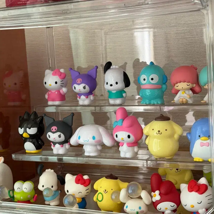 [BUNJANG] Sanrio Figure Bundle Set with Storage Case / 산리오 피규어 일괄 (보관함포함)