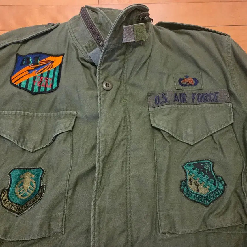 [BUNJANG] M65 US Air Force Field Jacket Medium Long / m65 미공군 필드자켓 medium long