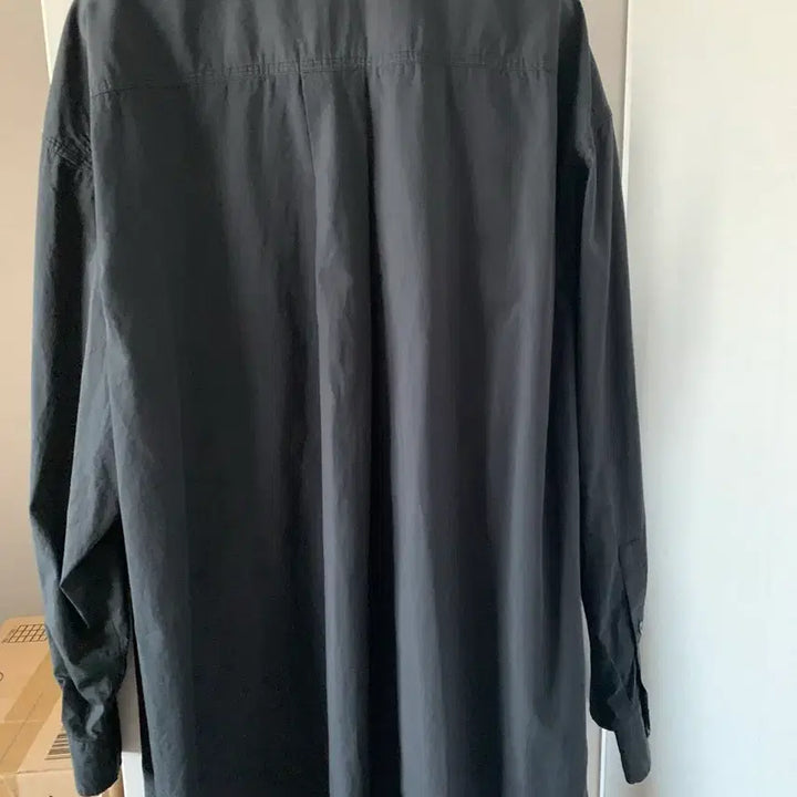 [BUNJANG] Uniqlo U Oversized Long Dark Gray Shirt (M) / 유니클로u오버사이즈 롱 다크그레이셔츠m판매