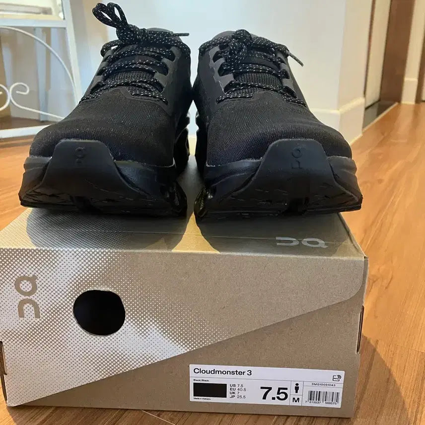 [SOLD OUT] 온러닝 클라우드몬스터3 블랙 255