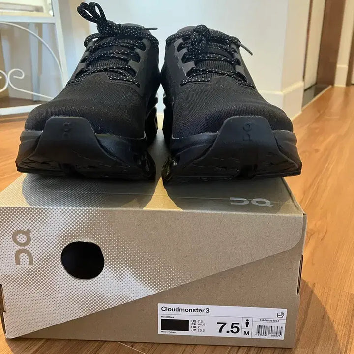 [SOLD OUT] 온러닝 클라우드몬스터3 블랙 255