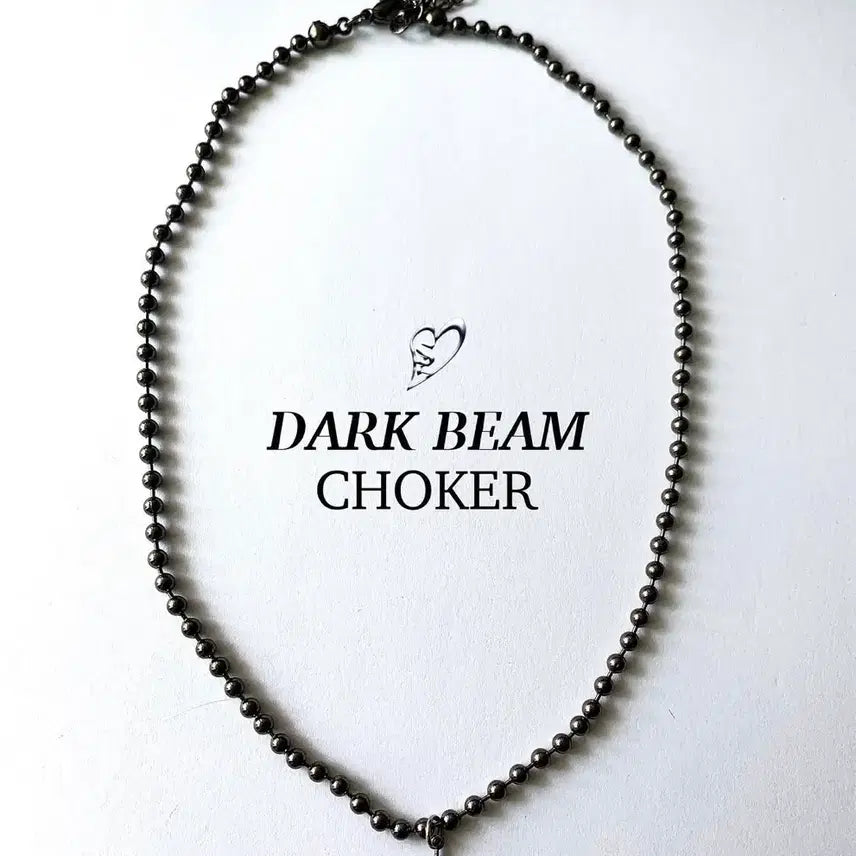 [BUNJANG] Dark Beam Choker Necklace / 수집 다크 빔 초커 패션 목걸이