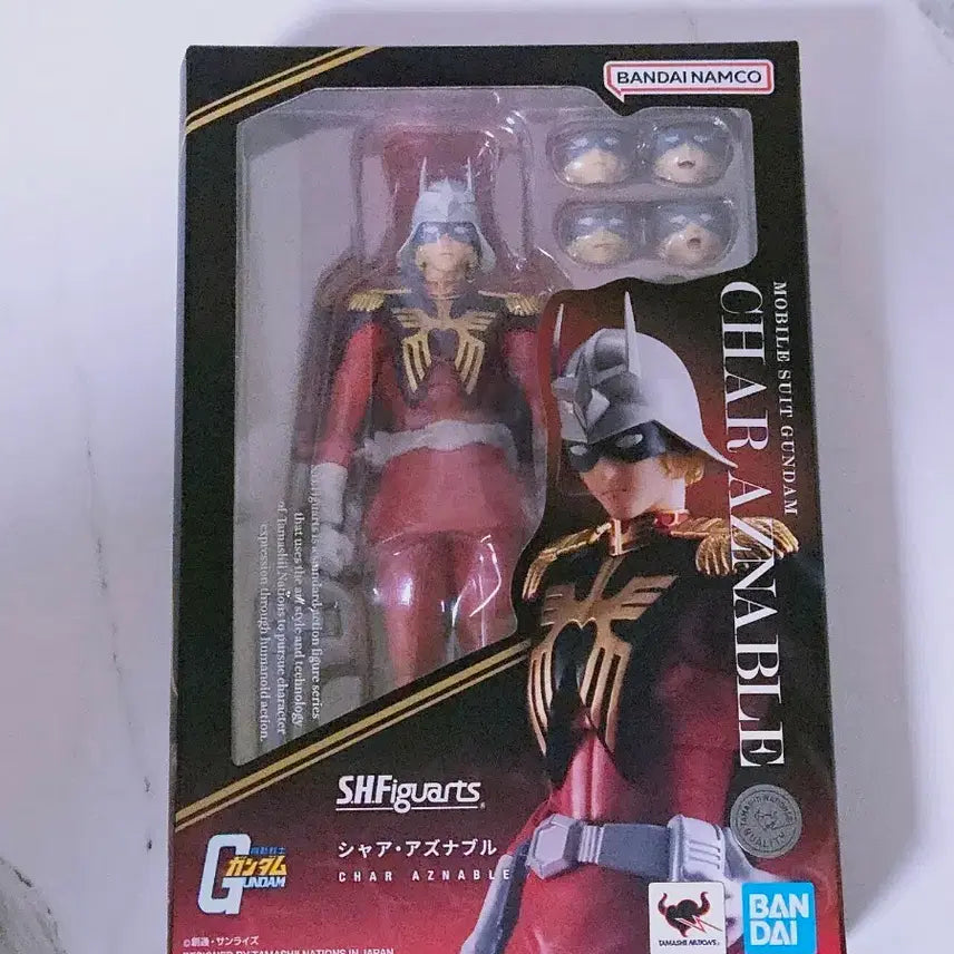[BUNJANG] SHF Char Aznable Zaku II Figure / shf 샤아 아즈나블 팝니다 건담 지쿠악스