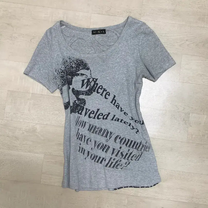 [BUNJANG] Wise Girl Vintage Fitted Short Sleeve Top / 와이즈걸 빈티지 딱붙 반팔