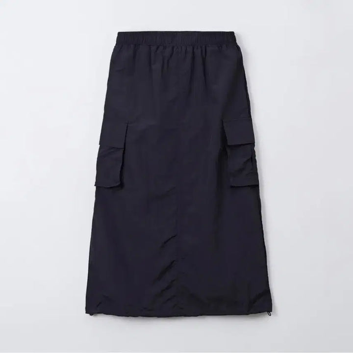 [BUNJANG] SPAO Light Cargo Long Skirt (Nylon) Black / 스파오 라이트 카고 롱 스커트 (나일론) 블랙 L