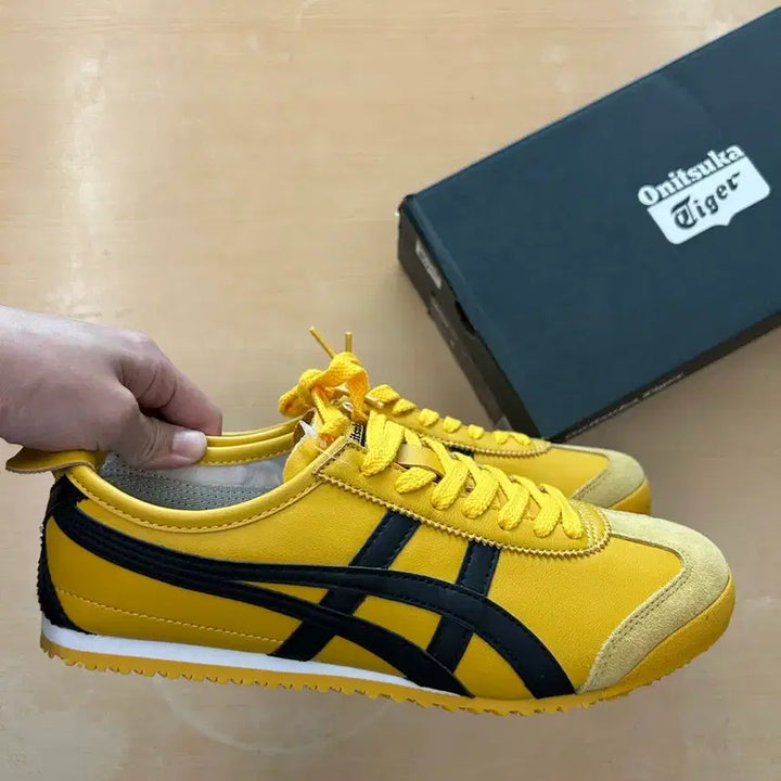 [BUNJANG] Onitsuka Tiger Mexico 66 Yellow Black / (새상품)275 오니츠카 타이거 멕시코 66 옐로우 블랙