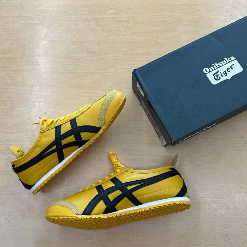[BUNJANG] Onitsuka Tiger Mexico 66 Yellow Black / (새상품)275 오니츠카 타이거 멕시코 66 옐로우 블랙
