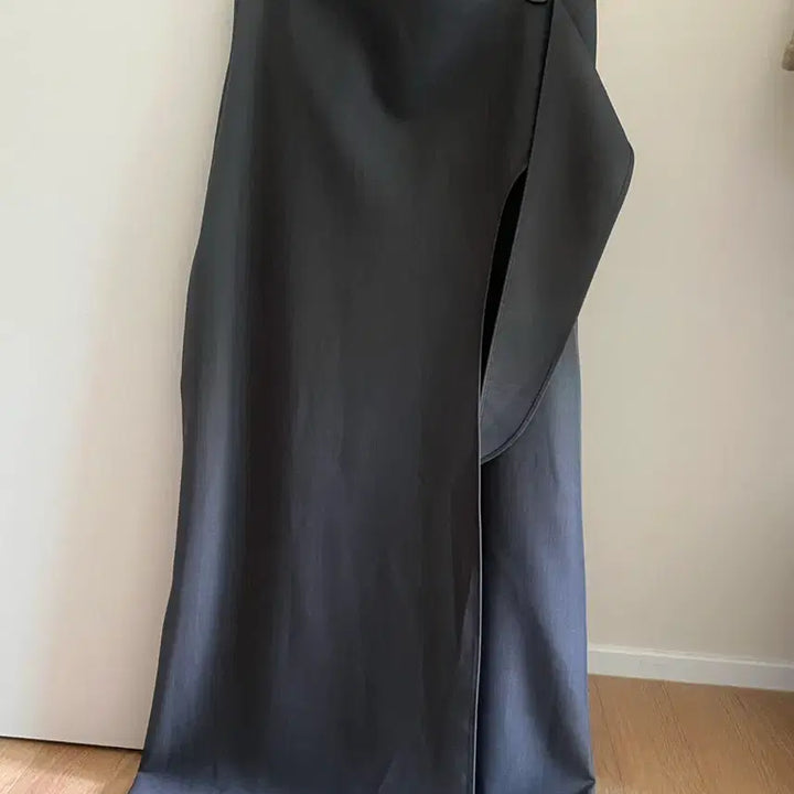[BUNJANG] Knot Wrap Long Skirt / 매듭 랩 롱 스커트