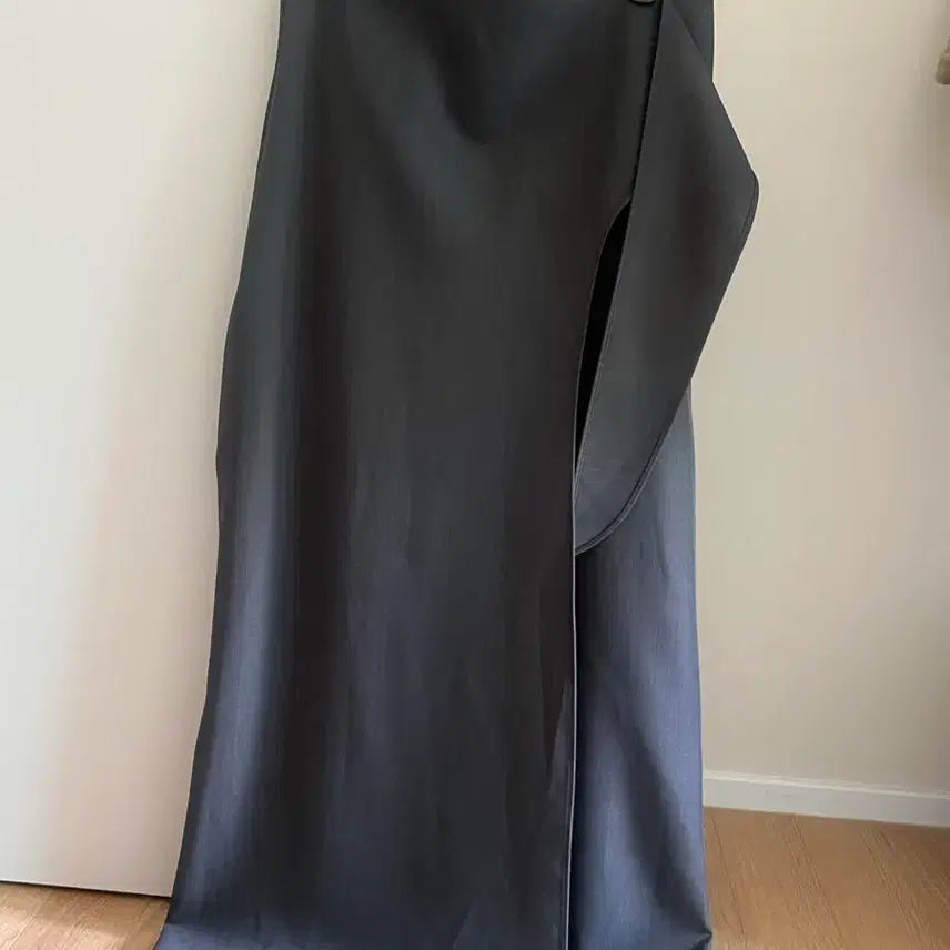 [BUNJANG] Knot Wrap Long Skirt / 매듭 랩 롱 스커트